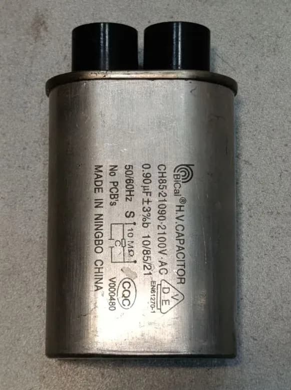 Конденсатор для микроволновой печи CH85 2100VAC 0,90mF 91x55x35