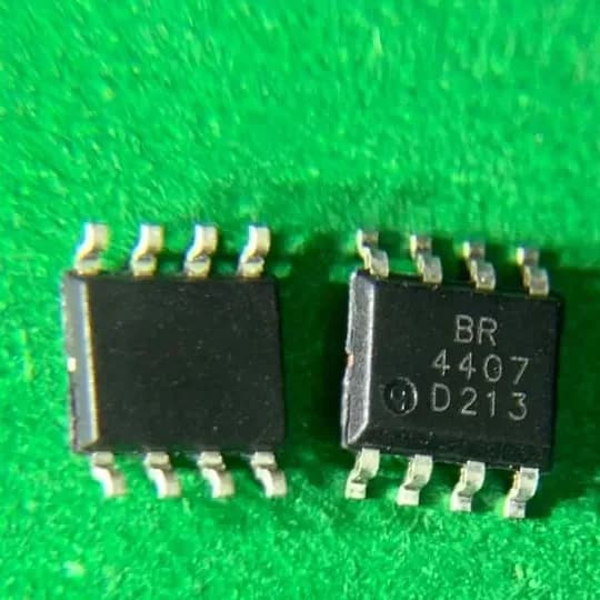 1шт. Полевой транзистор BR4407, 30V 12A 14m-@10V,10A 3W 3V@250uA P Channel SOP-8 MOSFETs