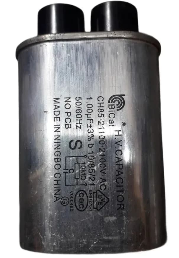 Конденсатор для микроволновой печи CH85 2100VAC 1,00mF 93x55x35