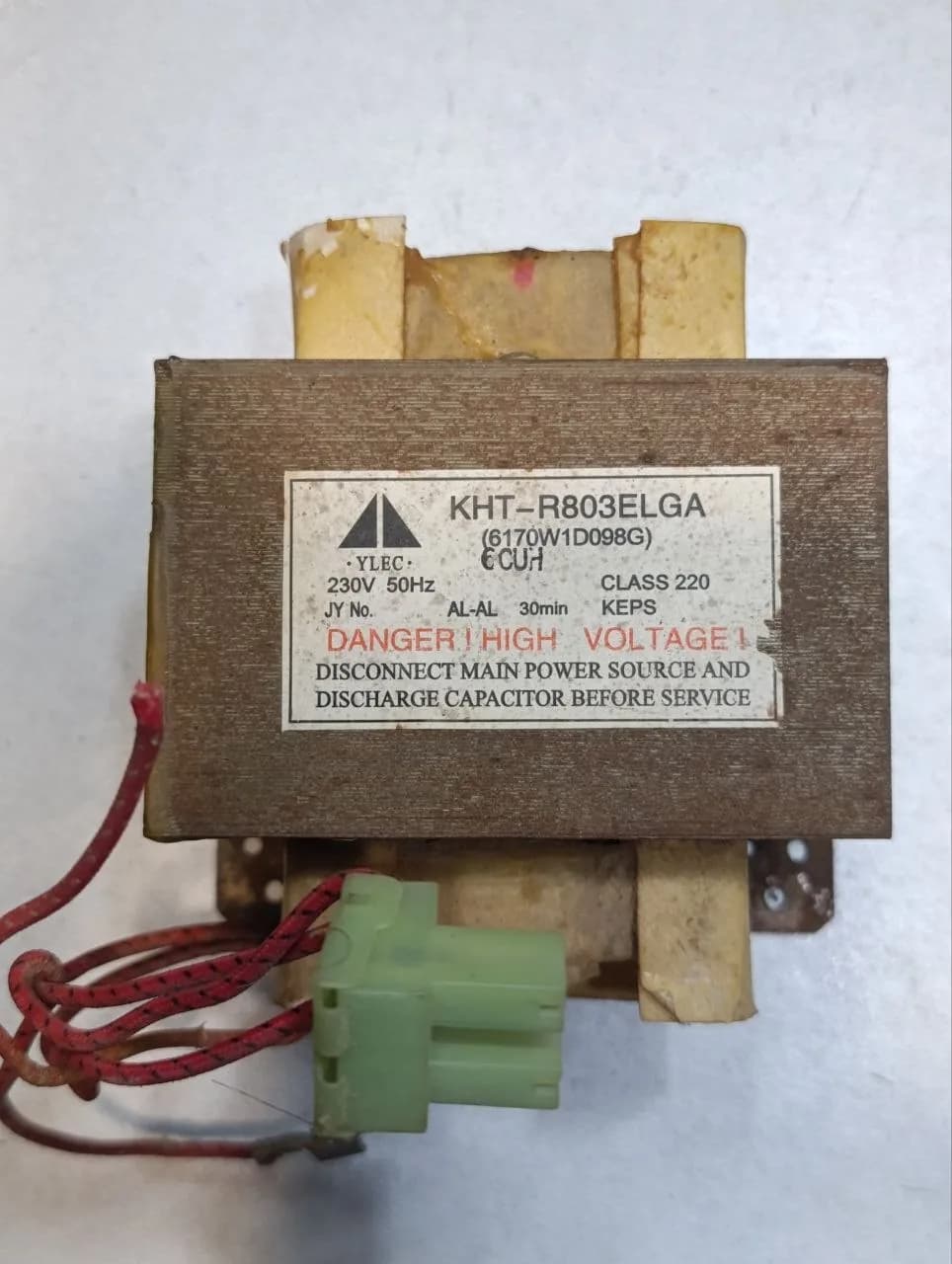 Трансформатор KHT-R803ELGA 6170W1D098G для микроволновых печей уценка