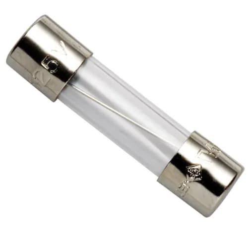 1шт. Предохранитель 220V, 2A, 5*20 (стекло)